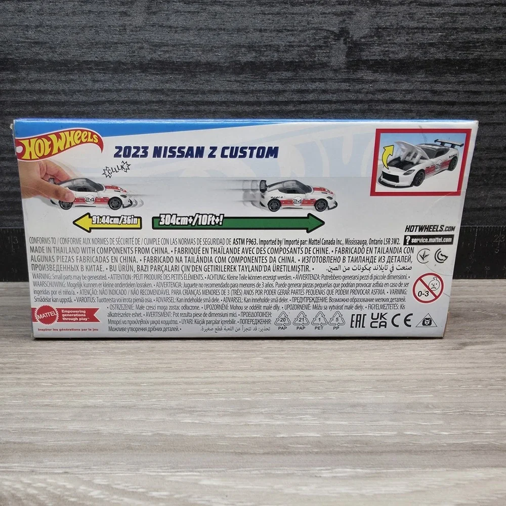 Hot Wheels 2023 Nissan Z Custom Pull-Back Speeders HW Drift 04/04 HYT45 NEW